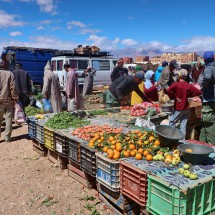 Fruits and vegetables in Outat El Haj